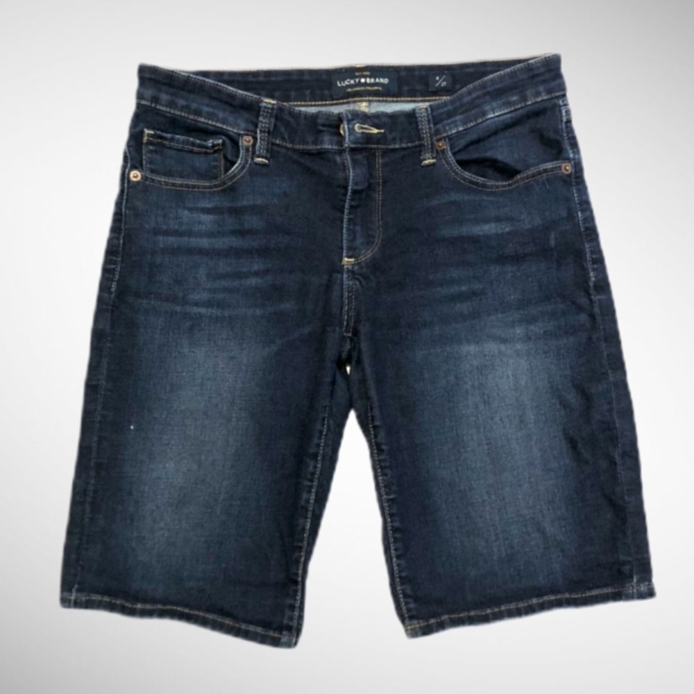 Lucky Brand Bermuda jean shorts size 4 or 27